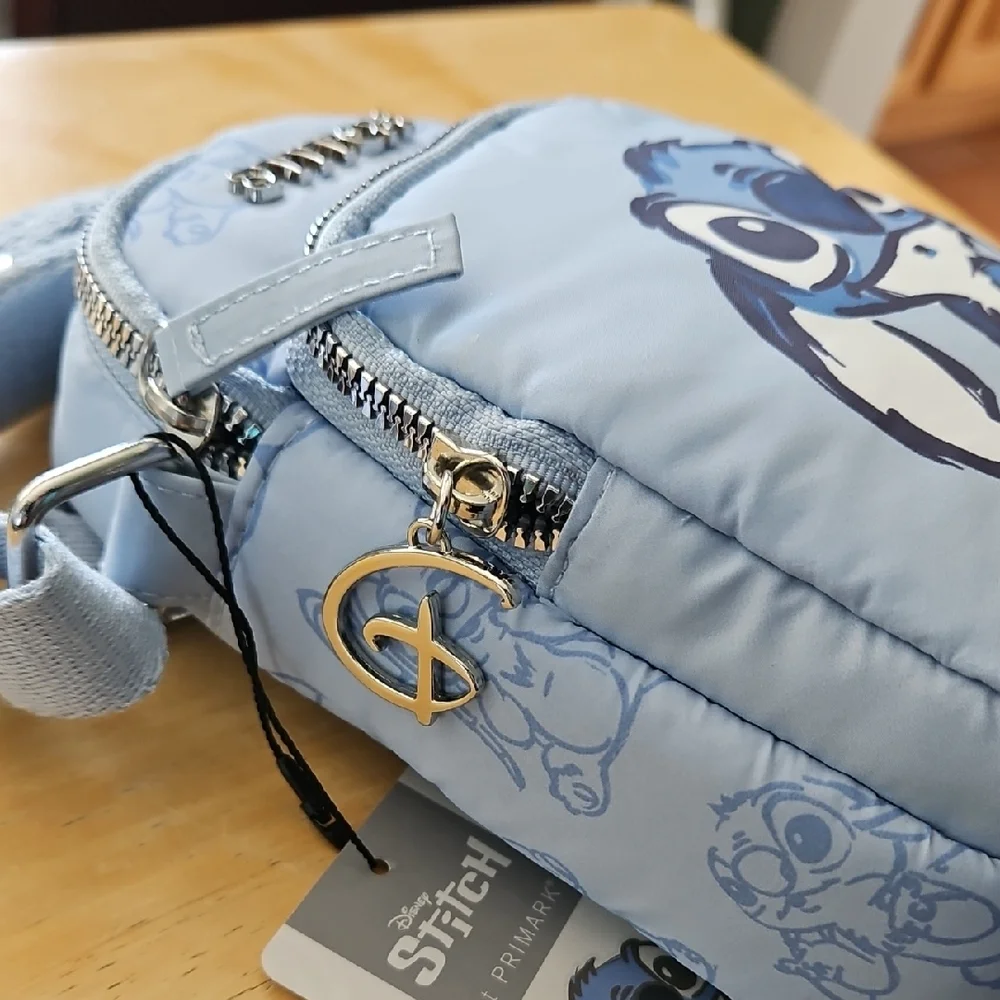 Primark at Disney Stitch Character Crossbody Bag - Light Blue - Picture 6 of 15